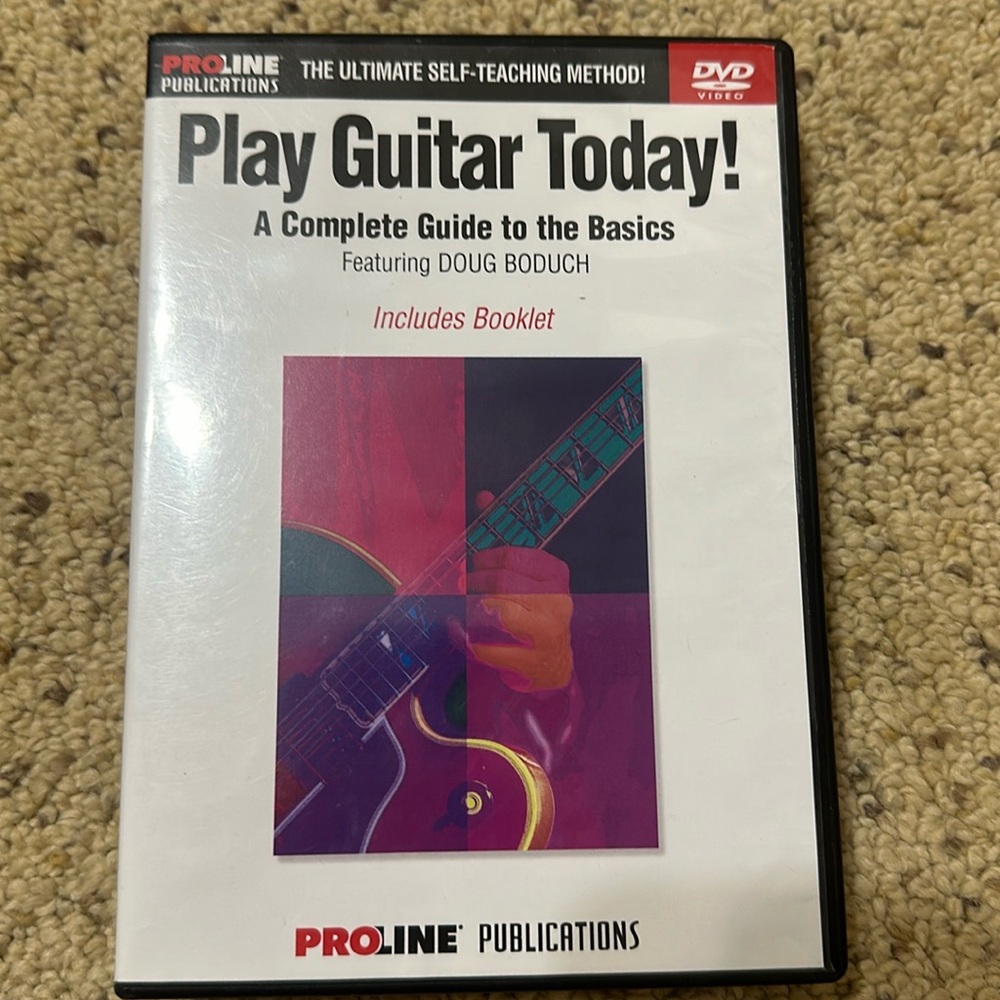 Play Guitar Today CD and Booklet